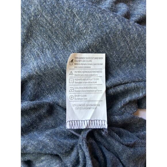 Vince Blue Women’s Lightweight Sweater Shirt Long Sleeve Size Small - Picture 5 of 10